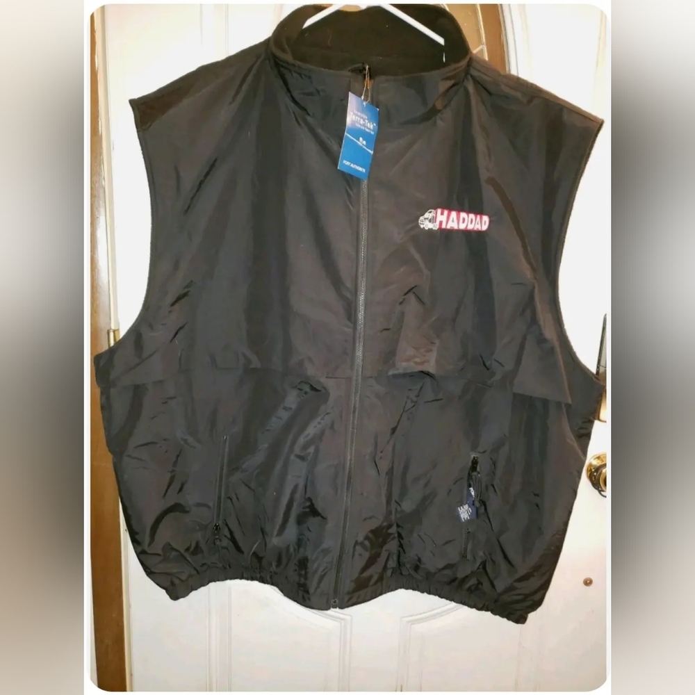 NWT SZ 5X HADDAD VEST Reversible Nylon Port Authority Full Zip